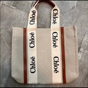 Beautiful canvas dupe bag tote designer top handle shopper